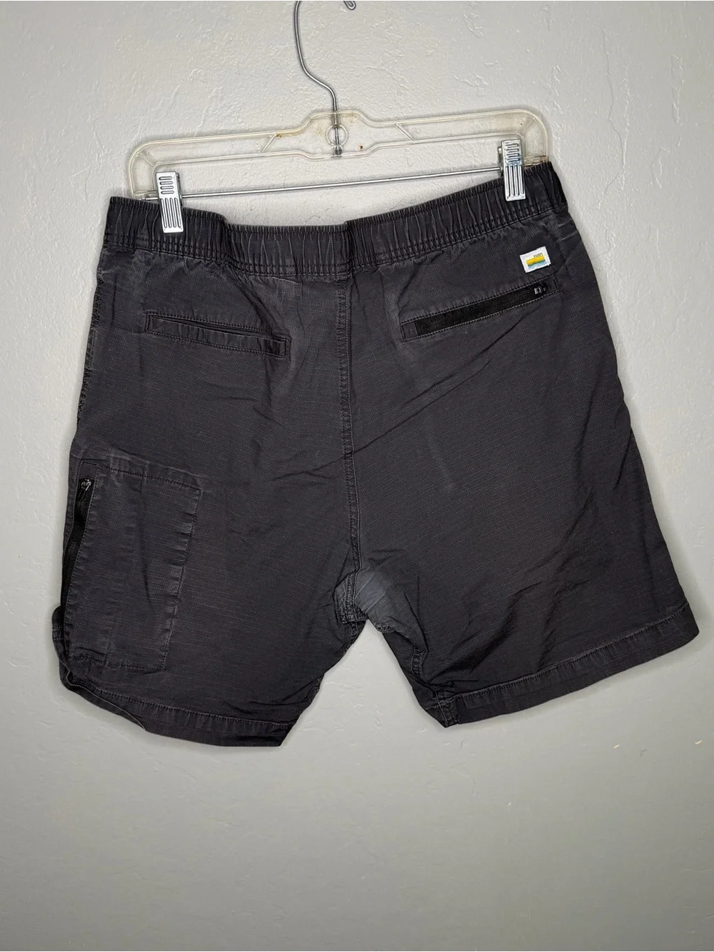 Vuori Shorts Small V370 Ripstop Climber Charcoal Gray 8
